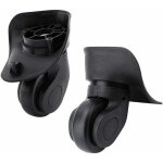 Paire de roulette valise pi�ce d�tach�e de rechange universelle roue multidirectionnelle en caoutchouc ...