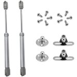 Paire de v�rin � gaz entraxe 247mm pour meubles vers le bas 8 kg. (80n)