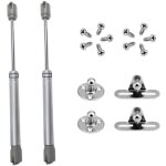 Paire de v�rin � gaz entraxe 247mm pour meubles vers le haut 8 kg. (80n)