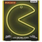 Paladone pac - man applique murale led jaune 21. 5 cm
