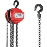 Palan � cha�ne manuel avec crochet pour charges s�curit� lourdes 1 tonne, hauteur de levage 5 m, pour ...