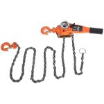 Palan  levier manuel 0. 75 t palan  chane  cliquet manutention levage 3 m acier au carbone g80 frein ...