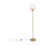 Pallon - lampadaire - 1 lumi�re - h 1430 mm - rose - art deco - �clairage int�rieur - salon i chambre ...