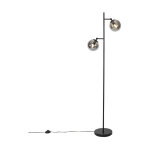 Pallon - lampadaire - 2 lumi�re - h 1530 mm - argent� - art deco - �clairage int�rieur - salon i chambre ...
