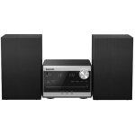 Panasonic - sc - pm272 micro home music system 20w silver