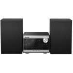 Panasonic - sc - pm272 micro home music system 20w silver