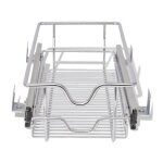 Paniers coulissants pour placard ou cabinet de cuisine de 41cm. tiroirs coulissants  systme de fermeture ...