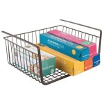 Panier coulissant - panier tiroir pour meuble de cuisine - 63071 - panier sous �tag�re bronze