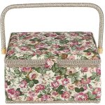 Panier à couture extra large, panier à couture vintage, pour aiguilles, fils, ruban à mesurer et autres ... Panier à couture extra large, panier à couture vintage, pour aiguilles, fils, ruban à mesurer et autres ...