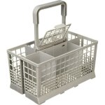 Panier � couverts universel pour lave - vaisselle bosch / hotpoint / neff / siemens / smeg gris 68 - ...