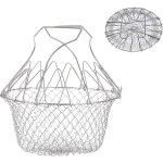 Panier � frire, panier a salade tamis cuisine inoxydable fry extensible chef panier cuisine - choyclit ...