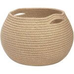 Panier de rangement en osier pour salon, petit panier rond tress� pour jouets, serviettes, chambre, d�coration ...