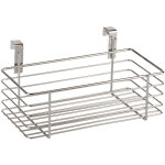 Panier suspendu wenko m�tal chrom� 24x15 cm rangement cuisine petit panier suspendu cuisine panier accroche ...