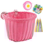 Panier velo enfant, panier de guidon de v�lo enfant, tricotage � la main panier v�lo pour filles gar�ons ...
