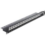 Panneau de brassage 24 ports delock 43277 non �quip� 1 uh a069391