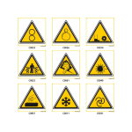 Panneaux de danger et d'avertissement - c0857 - 250 x 250 mm