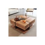 Panneaux latraux, commode moderne, armoire 140cm, blanc brillant et bois, effet led multicolore. solution ...