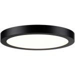 Paulmann - abia 70984 panneau � led 22 w blanc chaud noir (mat)