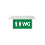 Panneau led encastr� wc braytron blanc - 3w