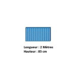 Outifrance - panneau mural perfors l2000 x h850mm