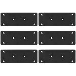 Panneau perfor� 6 pi�ces, plaque de connexion de connecteur en m�tal, panneau perfor� en fer plat, plaque ...