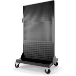 Panneau perfor� mariusz, 965 x 1555 x 610 mm, all black: noir