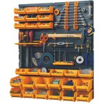 Panneau porte outils 66 x 78 x 1. 7cm 4 panneaux perforés 15 petits - 12 grands bacs 38 crochets etagère ... Panneau porte outils 66 x 78 x 1. 7cm 4 panneaux perforés 15 petits - 12 grands bacs 38 crochets etagère ...