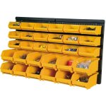Panneau porte outils mural - 30 bacs � becs amovibles - rangement et stockage outils et quincaillerie ...