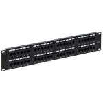 Panneau de raccordement utp 48 ports pour l?armoire rack 19