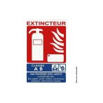 Panneau signal�tique extincteur ab