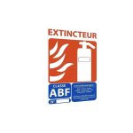 Panneau signalétique extincteur abf