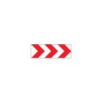 Panneau de signalisation k8 chevrons 1000x500mm t1 sans pied nadia signalisation - prec1000500galk8