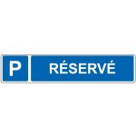 Panneau de signalisation pour parking  parking rserv - 48 x 10 cm