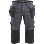 Blaklader - pantacourt de travail stretch 2d 1754 - gris s - fr(40) - se(c46) - courtes Blaklader - pantacourt de travail stretch 2d 1754 - gris s - fr(40) - se(c46) - courtes