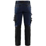 Blaklader - pantalon artisan stretch - 17991860 - 46 - bleu fonc� / noir