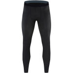 Pantalon de compression homme fitness - legging �lastique polyester s�chage rapide noir taille l