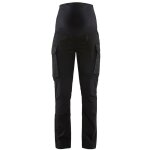 Blaklader - pantalon de grossesse stretch 2d 7101 - noir - l - jambes standards