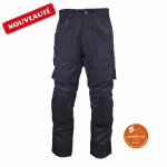 Pantalon - ilkott - noir endurance yp95 avec genouillres ej. 87 t. 48 yp95l - 5959 - ej 87cm - 48