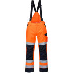 Pantalon de pluie multi normes arc �lectrique couleur : orange / marine taille m portwest