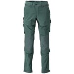 Pantalon avec poches genouillres mascot ultimate - lger et hydrofuge - 22279 - 605 - vert fort - 58 ...