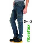 Pantalon rica lewis jeans, jobdy tasconi denim, vintage 46