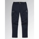Pantalon de travail femme cargo athena - bleu xl - fr (44)