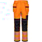 Pantalon de travail holster pw3 modaflame hvo - taille 52 - orange / noir portwest Pantalon de travail holster pw3 modaflame hvo - taille 52 - orange / noir portwest