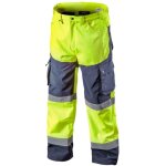 Pantalon de travail softshell haute visibilit, jaune, taille xxxl