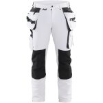 Pantalon de travail stretch pour peintre 4d 1079 - blanc / gris fonc 4xl - fr(58) - se(c64) - standards ...