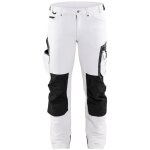 Pantalon de travail stretch pour peintre 4d 1089 - blanc / gris fonc� m - fr(42) - se(c48) - courtes