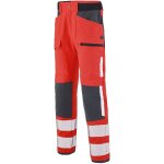 Pantalon twist hv rouge fluo / gris charcoal xl - fr(52)
