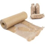 [jamais utilis�] papier d'emballage alv�olaire 30 cm x 50 m - papier alv�olaire brun - alternative �cologique ...