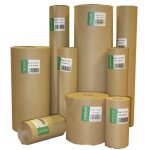 Papier kraft plus avec ruban 20 m - 30 cm