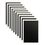 Papier de marquage gravure laser, 10 pi�ces couleur laser pour graveur 15, 4 x 10, 6 pouces noir c�ramique ...